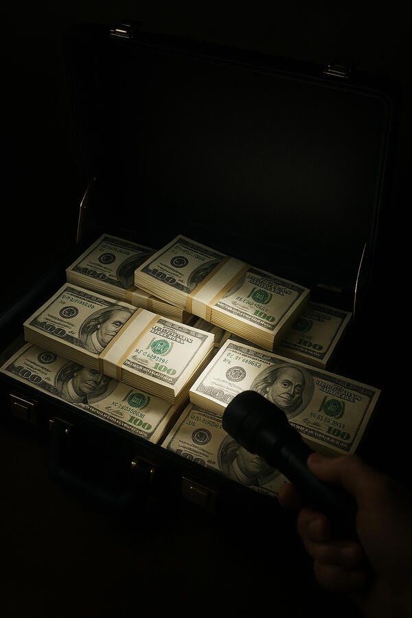 Briefcase Full of Cash